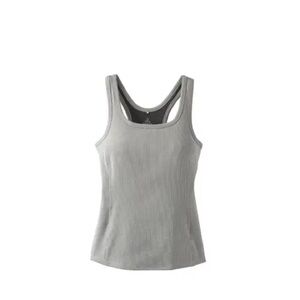 PRANA Becksa Tank Top - Silver Spray Heather - Large